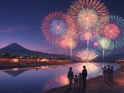 Hanabi – lễ hội pháo hoa đặc trưng của mùa hè Nhật Bản